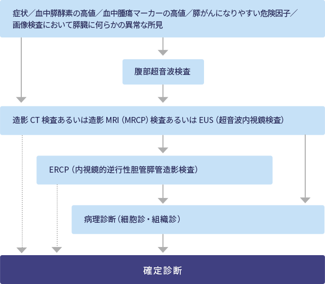 すい臓がんの確定診断と検査の流れ